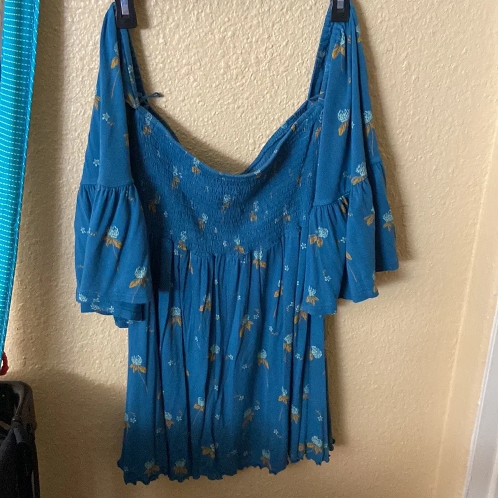 Beautiful free people boho mini dress - Picture 3 of 8